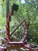 Лестницы на двух ломаных косоурах (несущих)